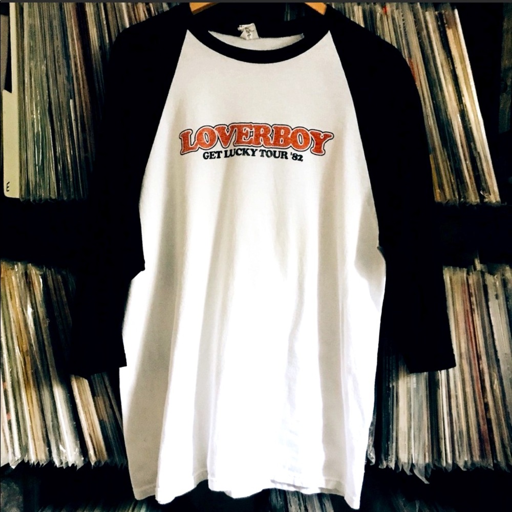 Vintage Rare Loverboy Tour shirt 1982